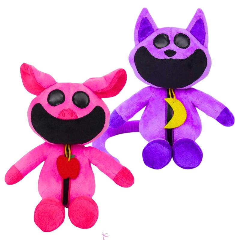 Kit Pelúcias Poppy Playtime Cap 3 Cat Nap E Picky Piggy - VFW